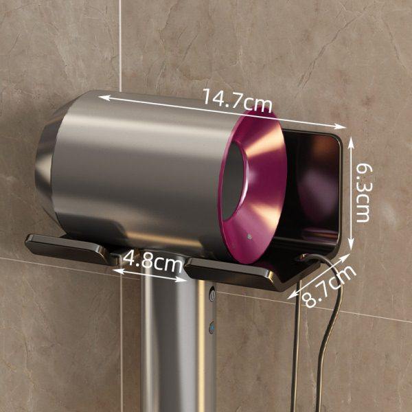 吹风机架子吹风筒架免打孔浴室置物架支架懒人电吹风放置架壁挂架,淘宝优惠券,粉丝福利购,淘宝优惠卷