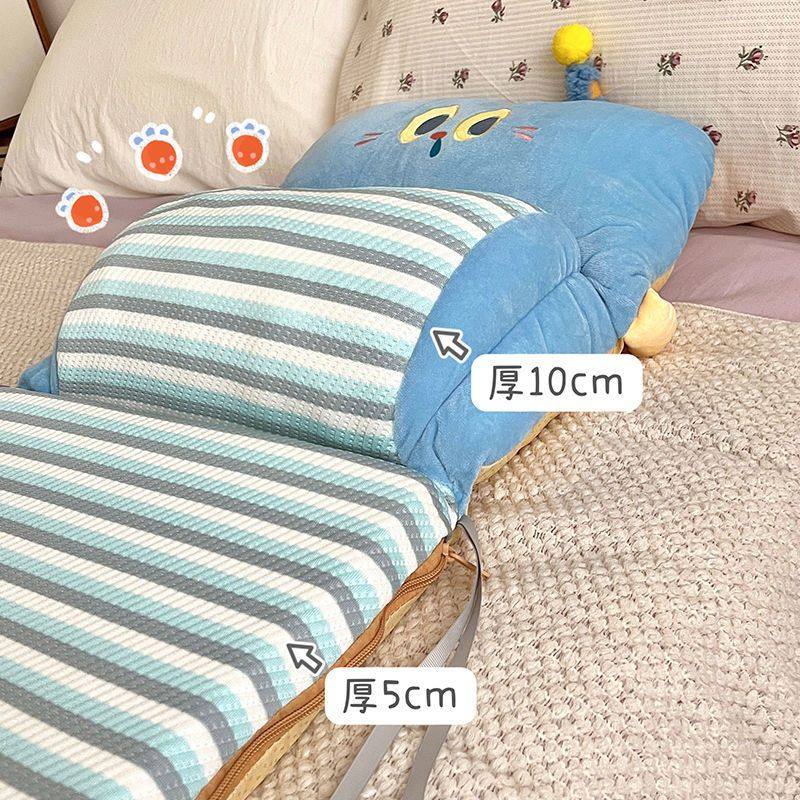 冰丝护腰连体坐垫靠背一体屁垫办公室久坐椅子垫靠垫学生宿舍夏,淘宝优惠券,粉丝福利购,淘宝优惠卷