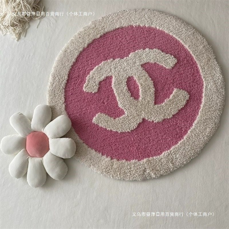 纯手工圆形地毯简约客厅感卧室床边毯电脑椅子进门毛绒垫子包邮】,淘宝优惠券,粉丝福利购,淘宝优惠卷
