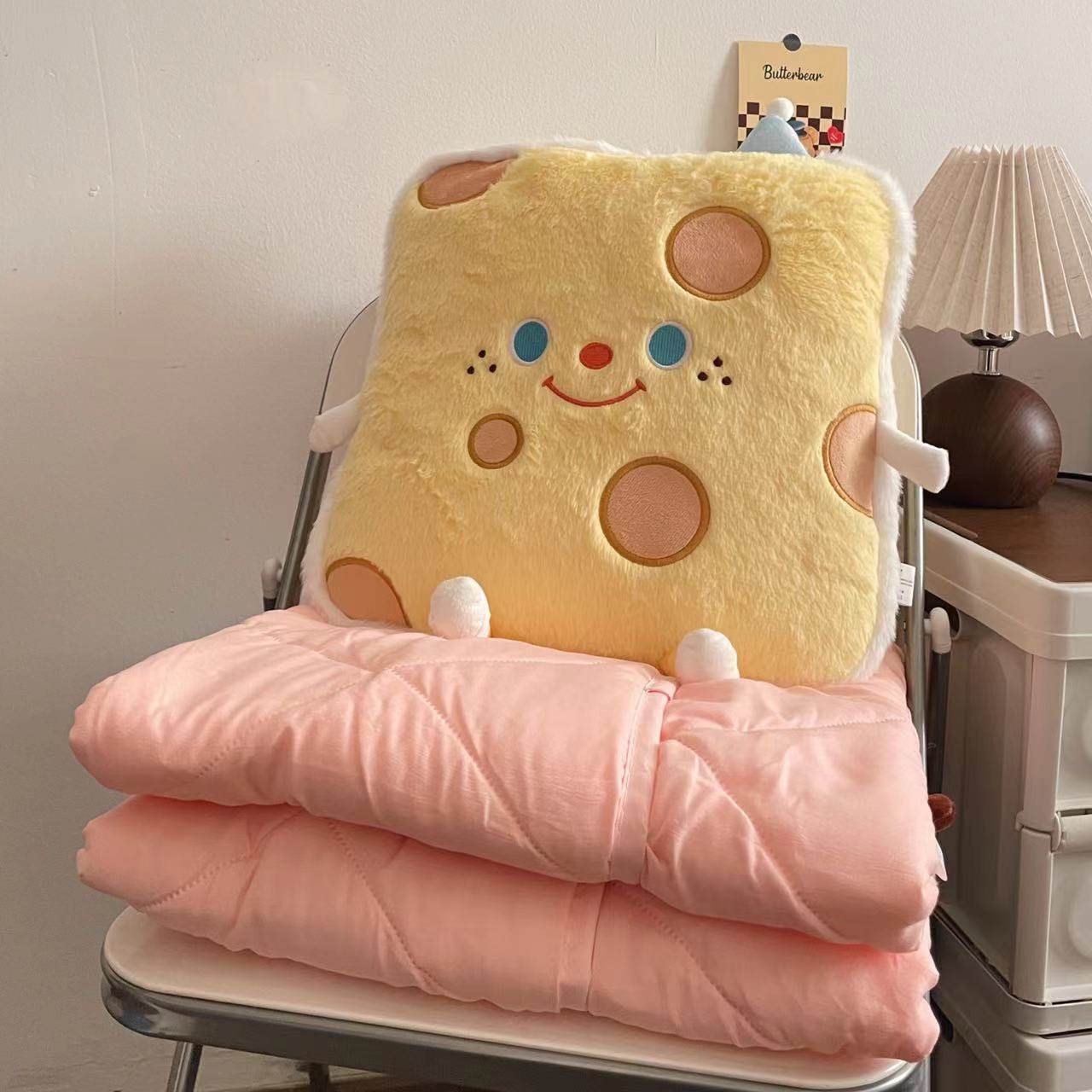 抱枕被子两用午休加厚汽车折叠车用枕头办公室午睡毯子二合一靠枕,淘宝优惠券,粉丝福利购,淘宝优惠卷