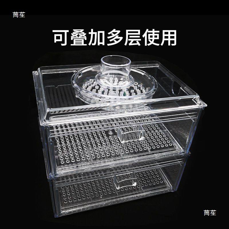 鱼缸干湿分离盒底滤滴流盒水族亚克力抽屉式防溢流过滤盒,淘宝优惠券,粉丝福利购,淘宝优惠卷