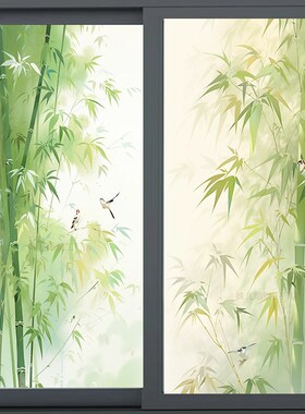 玻璃门贴纸防走光卫生间窗防窥膜厕所浴室磨砂玻璃贴纸透光不透明