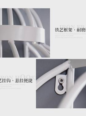 复古铁艺落地鸟笼置物架卧室创意收纳架简约工艺品客厅摆件装饰品