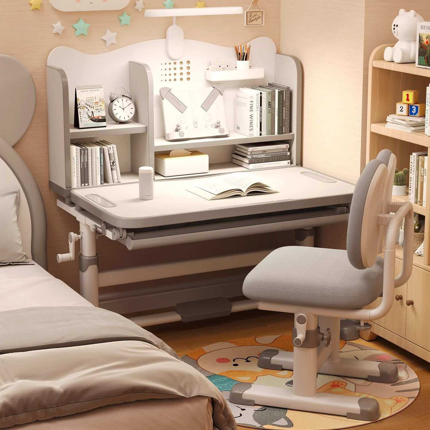 儿童学习桌小学生家用可升降桌椅套装写作业桌子宿舍电脑桌办公桌,淘宝优惠券,粉丝福利购,淘宝优惠卷