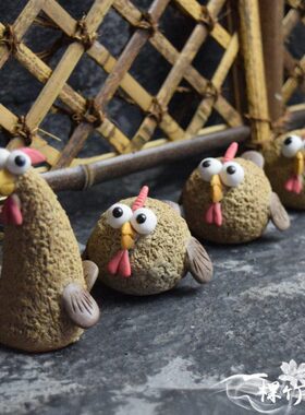 复古禅意茶室篱笆中式茶台装饰品摆件摄影道具小隔断屏风桌面栅栏