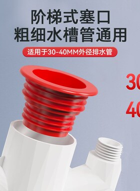 厨房下水三通洗菜盆净水器分流器前置多功能防臭防溢水50/75通用