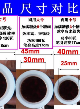 一支笔一辈子 伊薇特糖画笔 糖画DIY 糖画工具 画笔 3D打印笔