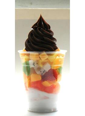 仿真甜品模型摆设冰淇淋水果圣代甜点摄影影视拍照道具橱窗装饰品
