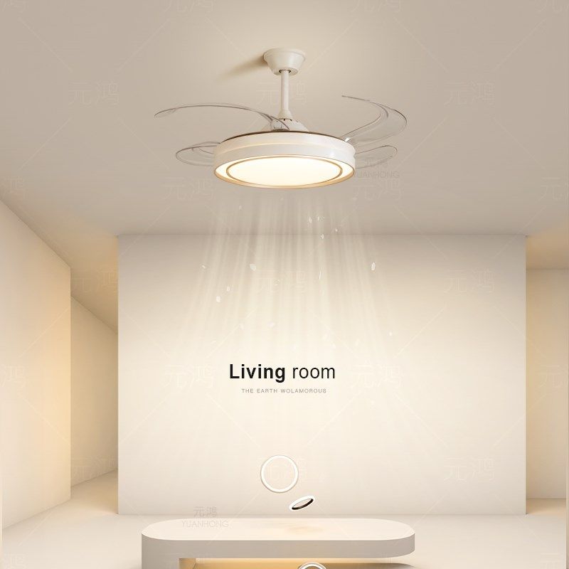 吊扇灯创意风扇灯主卧室灯led吸顶灯现代简约客厅灯房间餐厅灯具,淘宝优惠券,粉丝福利购,淘宝优惠卷