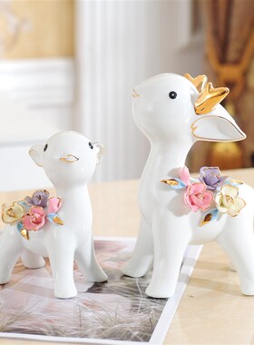 酒柜电视柜摆件客厅家居现代简约玄关创意小摆设工艺品北欧装饰品