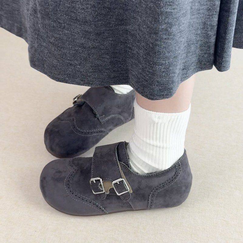 厚底内增高加绒保暖勃肯鞋女2025新款冬季一脚蹬雪地靴棉鞋乐福鞋,淘宝优惠券,粉丝福利购,淘宝优惠卷