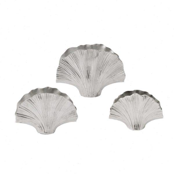 现代轻奢金属铝制银色银杏叶造型花器客厅卧室创意家居装饰品摆件,淘宝优惠券,粉丝福利购,淘宝优惠卷