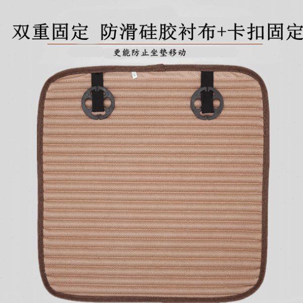 冬季汽车坐垫无靠背单片车垫子四季通用后排亚麻座垫荞麦壳三件套,淘宝优惠券,粉丝福利购,淘宝优惠卷