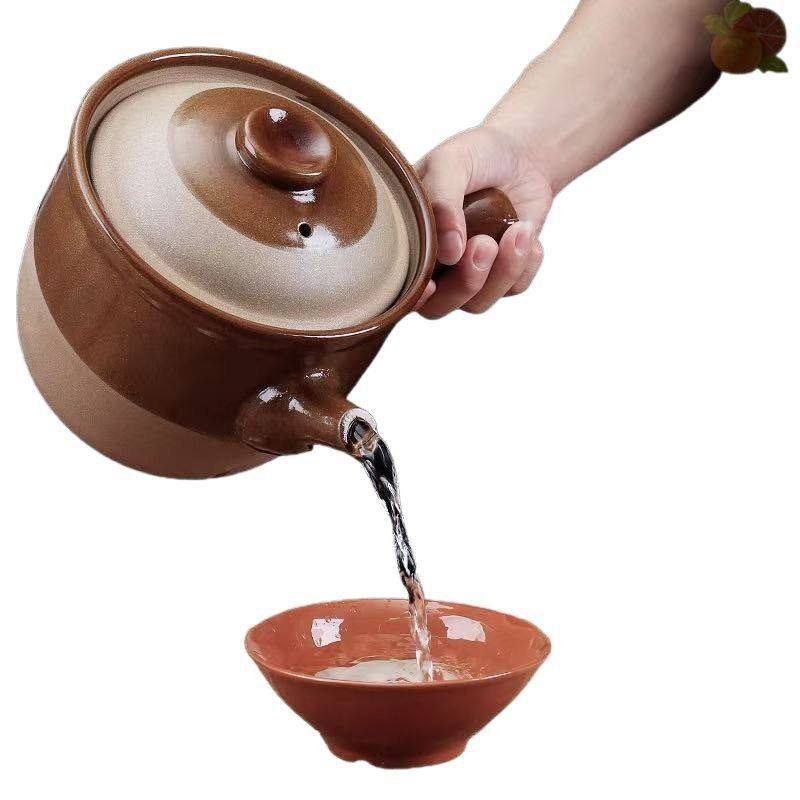 耐高温明火燃气土陶煎药煲养生煲 传统老式熬药煎药砂锅养生药壶,淘宝优惠券,粉丝福利购,淘宝优惠卷