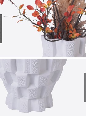 新中式陶瓷茶具茶杯套装摆件茶室书房客厅样板房花瓶插花软装饰品