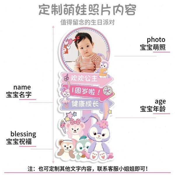 KT板定制宝宝头像生日装饰场景布置满月百天酒店1岁儿童迎宾牌,淘宝优惠券,粉丝福利购,淘宝优惠卷