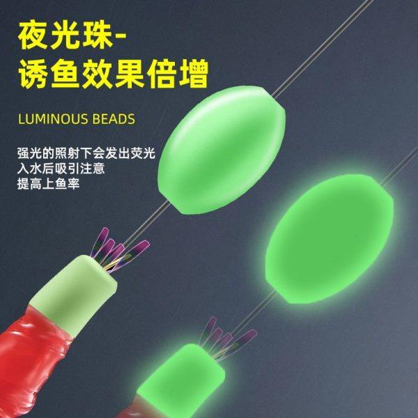 仿生鱼皮串钩海钓红皮绿皮串钩夜光鱼钩诱鱼套翘嘴白条路亚假饵钩,淘宝优惠券,粉丝福利购,淘宝优惠卷