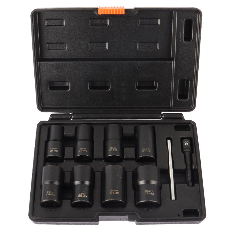 受损生锈螺母轮胎螺丝取q出器拆卸工具1/2防滑套筒头汽修反牙螺旋 - 图3