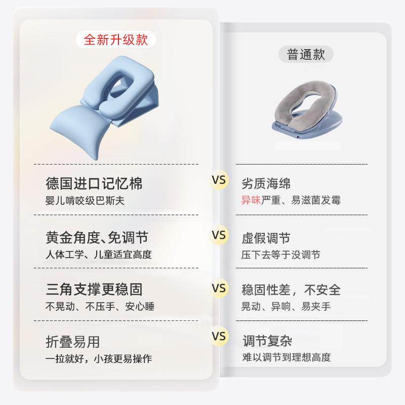 德国护胸午睡枕小学生趴睡枕桌上教室专用多功能桌子睡午觉趴抱枕,淘宝优惠券,粉丝福利购,淘宝优惠卷