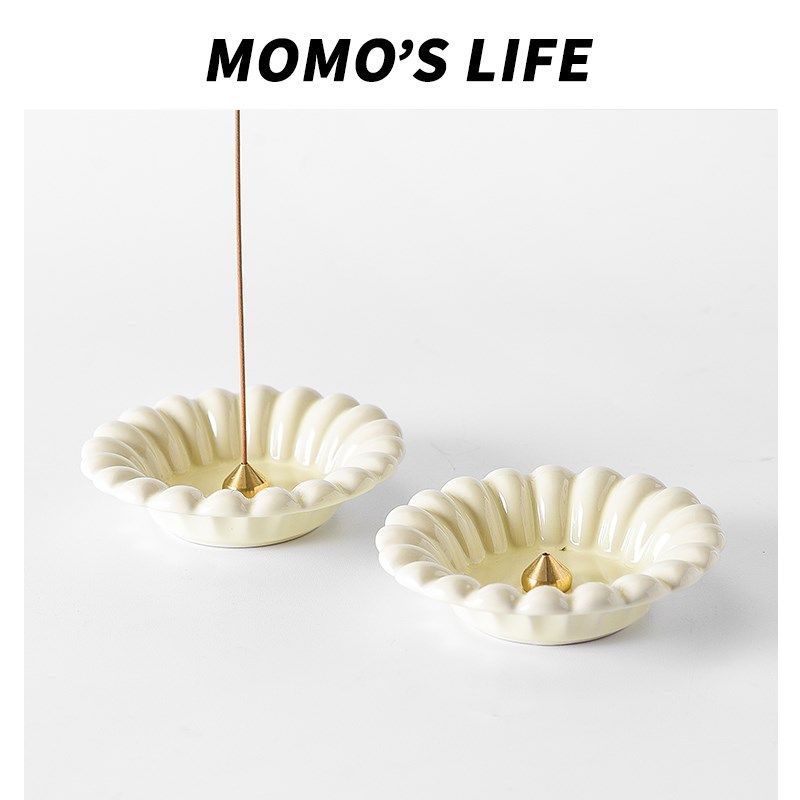 可爱日式手工禅意陶瓷香炉线香底座小号家用香薰简约创意香道摆件,淘宝优惠券,粉丝福利购,淘宝优惠卷