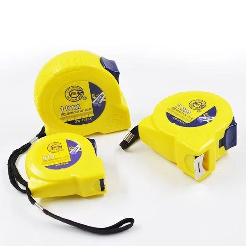 长城不锈钢卷尺5i米 3米7.5米10米防水耐磨卷尺木工米尺家用盒尺 - 图0