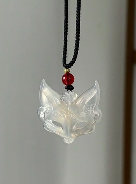琉璃男女通用新款狐狸面罩项链