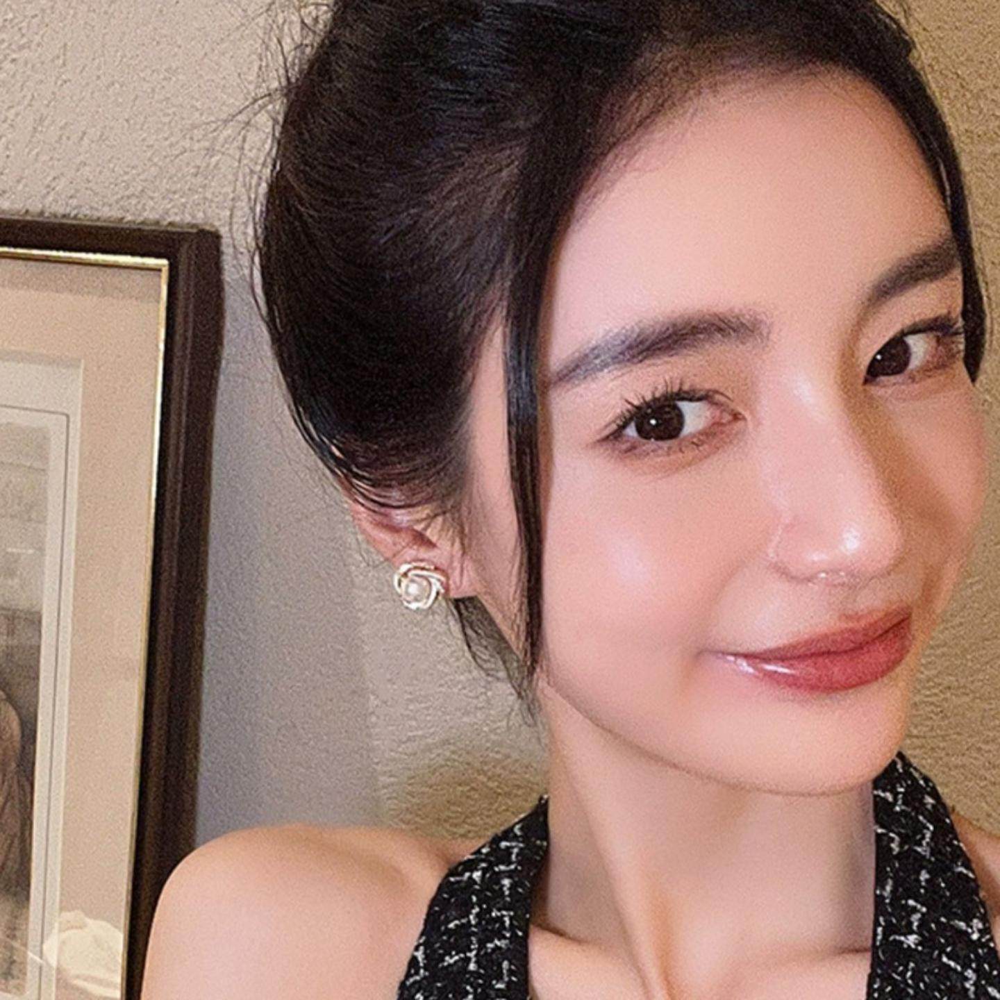 银针法式轻奢新款耳钉女精致小巧耳饰气质高级感百搭耳环,淘宝优惠券,粉丝福利购,淘宝优惠卷