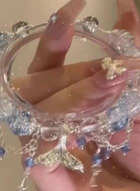 一剑寒霜琉璃手链小众高级