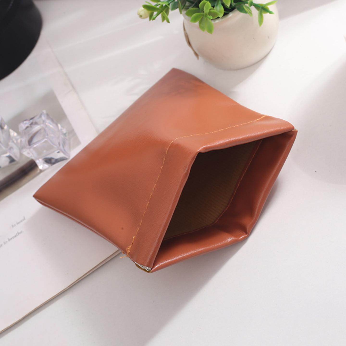 口红包化妆品收纳袋自动闭合弹片收纳包外出耳机数据线零钱包,淘宝优惠券,粉丝福利购,淘宝优惠卷