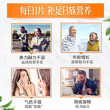 Swisse斯维诗维生素B族片叶酸[40元优惠券]-寻折猪