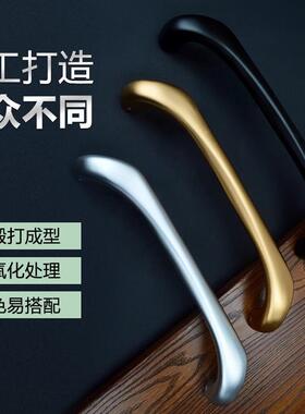 移门把手推拉门拉手厨房阳台重型玻璃门实心铝合金门明装手把扶手
