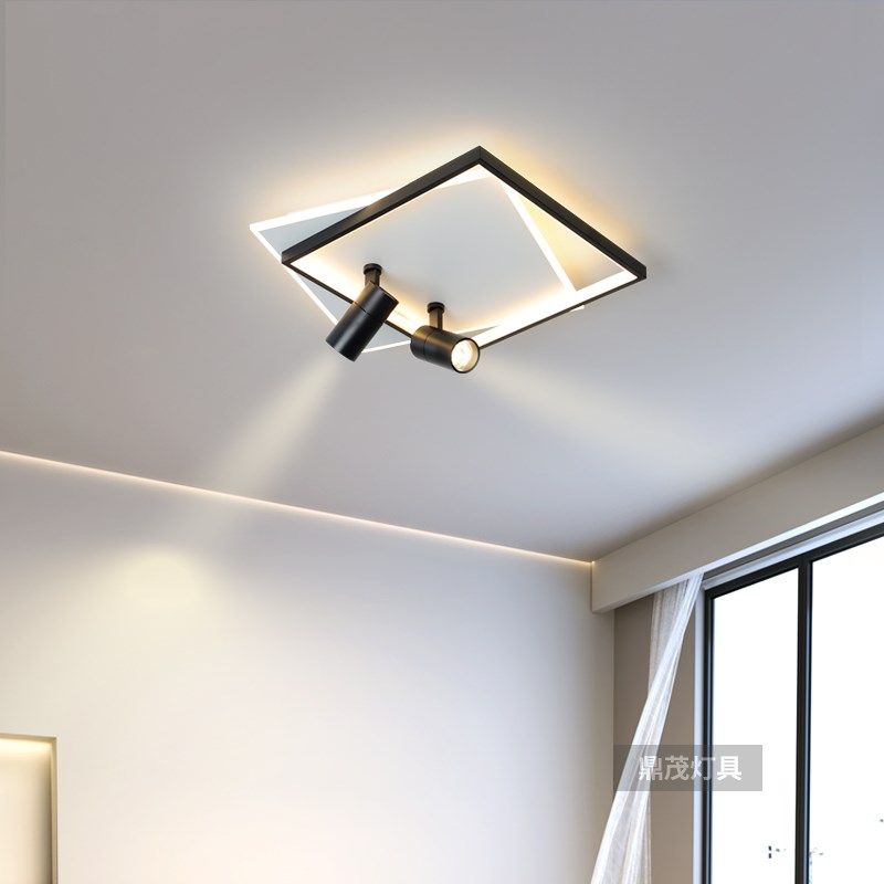 卧室灯带射灯简约现代大气主卧房间2025新款吸顶灯中山led灯具,淘宝优惠券,粉丝福利购,淘宝优惠卷