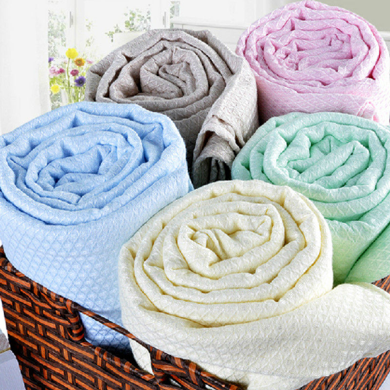 竹纤维盖毯婴儿冰丝毯成人男女毛巾被单双人空调毯夏凉被幼儿园毯,淘宝优惠券,粉丝福利购,淘宝优惠卷