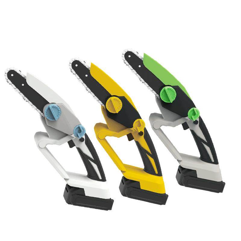 电锯4寸6寸锂电锯电链锯单手锯充电式家用手持户外链锯砍树伐木锯,淘宝优惠券,粉丝福利购,淘宝优惠卷