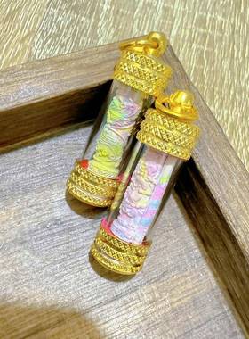 泰国佛系牌古巴杰士纳蝴蝶符管自带香味原庙真品泰牌