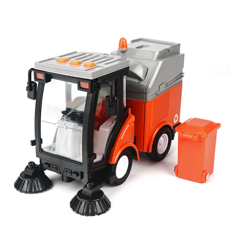 大号垃圾环卫清洁车儿童道路清扫车男孩扫地车汽车工程车玩具套装,淘宝优惠券,粉丝福利购,淘宝优惠卷