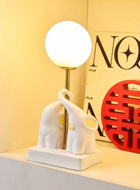 家居客厅玄关卧室台灯小夜灯酒柜床头柜装饰品小摆件新婚结婚礼物