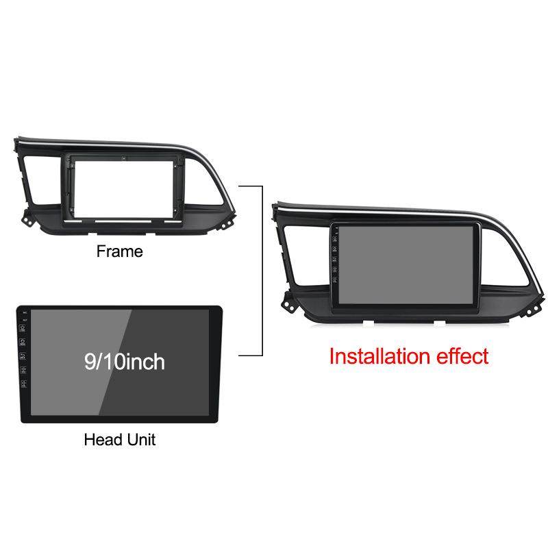 车载大屏安卓导航仪百变套框线材，适用于18-20款现代伊兰特,淘宝优惠券,粉丝福利购,淘宝优惠卷