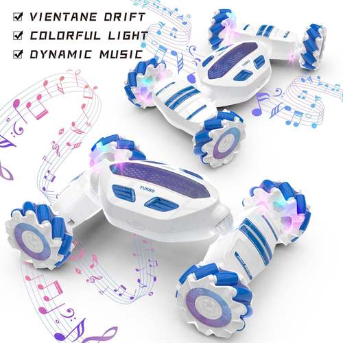 rc遥控手势感应扭变车越野攀爬四驱遥控特技漂移赛车男孩玩具 - 图2