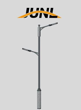 8米12米LED路灯单臂双臂双头高低臂路灯道路照明灯市电路灯