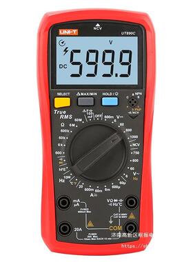 优利德数字万用表UT136B+数字电流表多功能测电压电流电容维修表