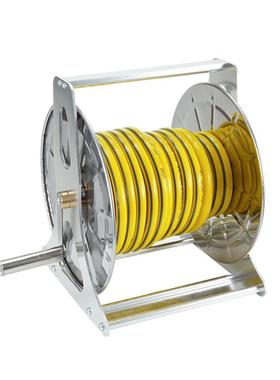 不锈钢大号水管车洗车水枪水管收纳架花园浇花软管卷收纳车