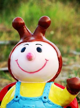 户外花园庭院卡通动物蜜蜂树脂工艺品摆件公园幼儿园游乐园装饰品