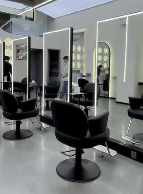 网红理发店椅子简约升降座椅剪发椅发廊专用高档烫染椅美发店凳子