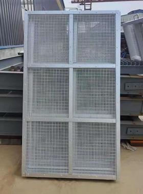 污水处理平板格网手动提篮格栅泵站水厂钢制拦污栅不锈钢平板滤网