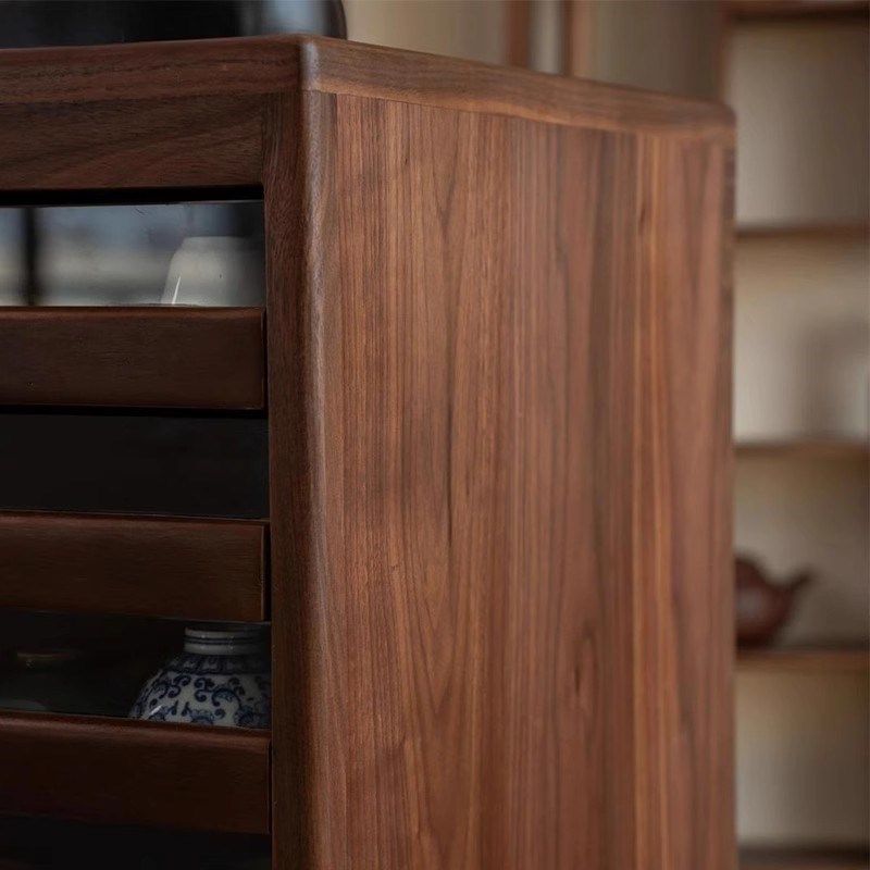 十层柜黑胡桃茶器边几推车珠宝文玩收纳柜茶碗紫砂可移动茶具整装,淘宝优惠券,粉丝福利购,淘宝优惠卷