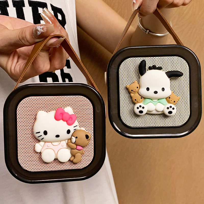 【正品】帕恰狗蓝牙音箱麦克风一体话筒家庭KTV唱歌生日礼物响