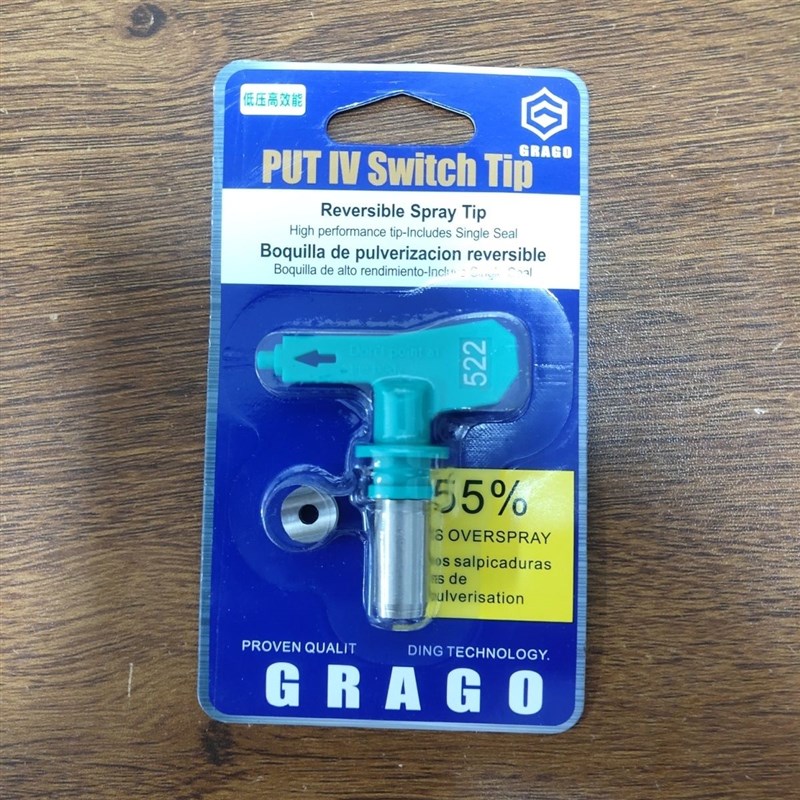 低压喷嘴无气喷涂机r通用乳胶漆油漆涂料扇形高雾化 - 图3