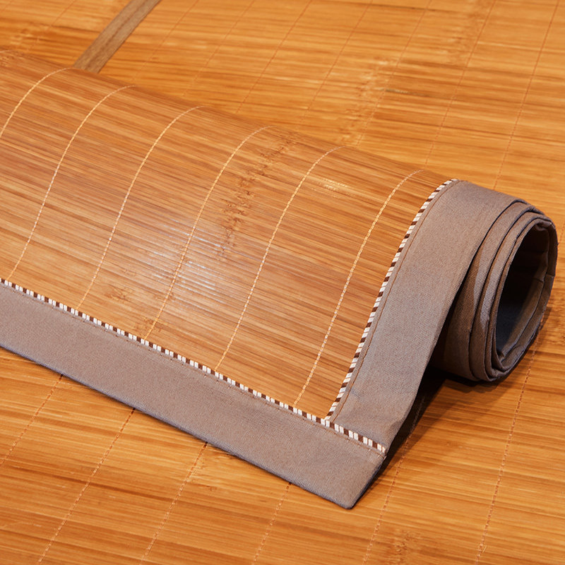 夏天竹席凉席子可折叠成人家用冰丝席单人学生双面竹席子冰凉席子,淘宝优惠券,粉丝福利购,淘宝优惠卷