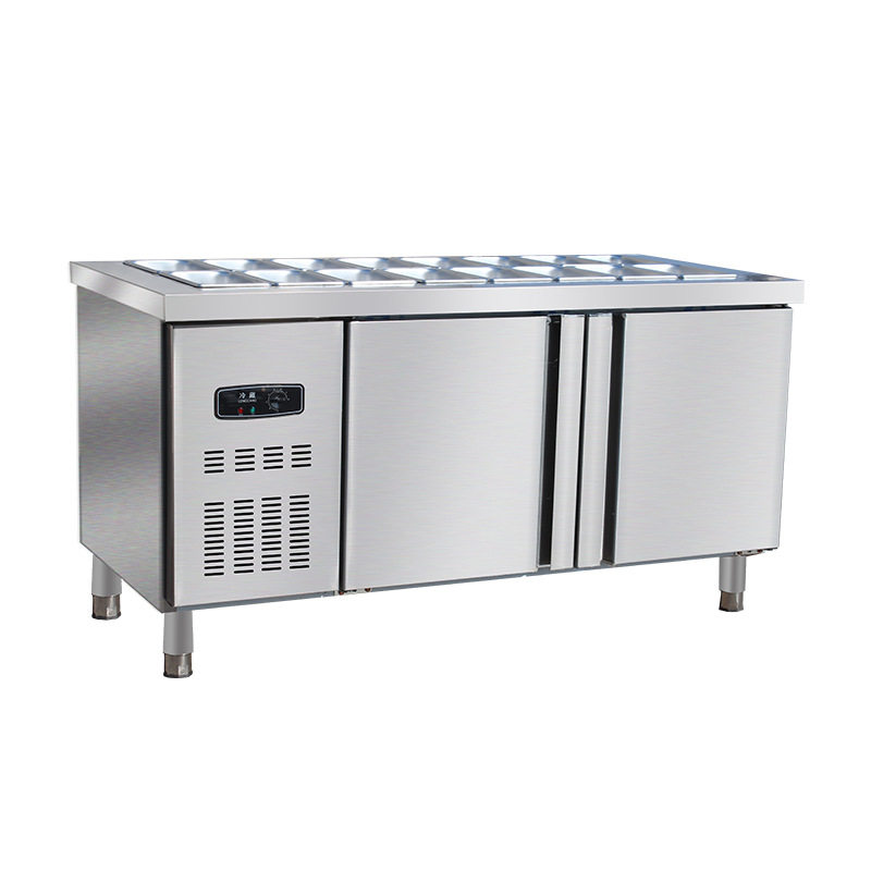 麦丰开槽沙拉台商用冰粉凉菜A保鲜冷藏小菜冰箱水果捞展示柜,淘宝优惠券,粉丝福利购,淘宝优惠卷